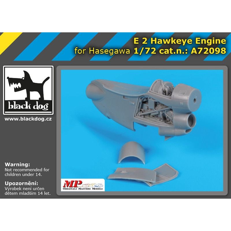 Moteur Grumman E-2C Hawkeye (conçu pour être utilisé avec les kits Hasegawa)