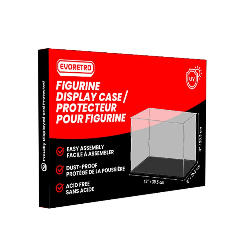 Evoretro Vitrine Acrilique 30X20X20cm