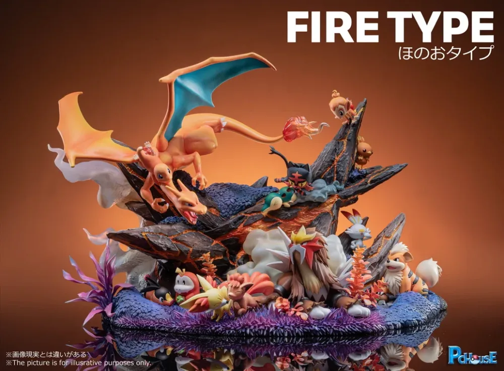 [PREORDER] Statue [PC HOUSE] – Fire Type Pokémon
