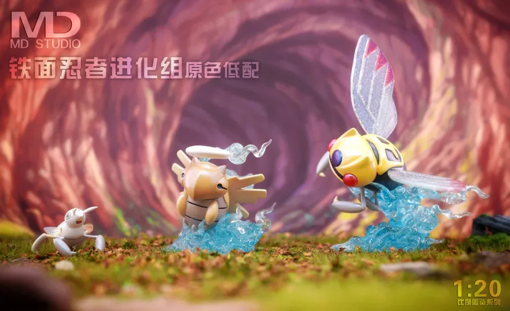 [PREORDER] 1/20 Scale World Figure [MD] – Nincada & Ninjask & Shedinja