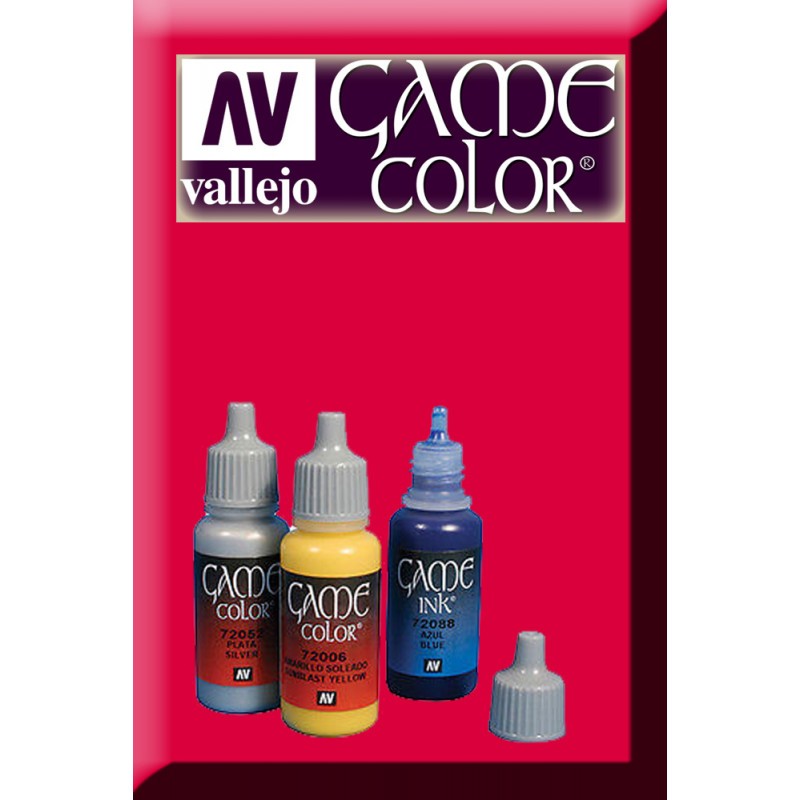 Peinture Jeu couleur 72106 scarlett sang