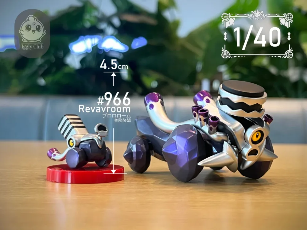 [PREORDER] 1/40 Zukan Figure [IGGLY] – Varoom & Revavroom