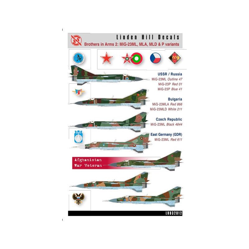 Décal Brothers in Arms 2: Cold War Final Mikoyan MiG-23ML