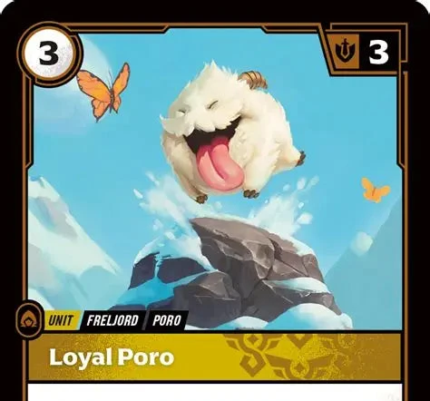 Riftbound - Carte Poro loyal Déchaînement FR