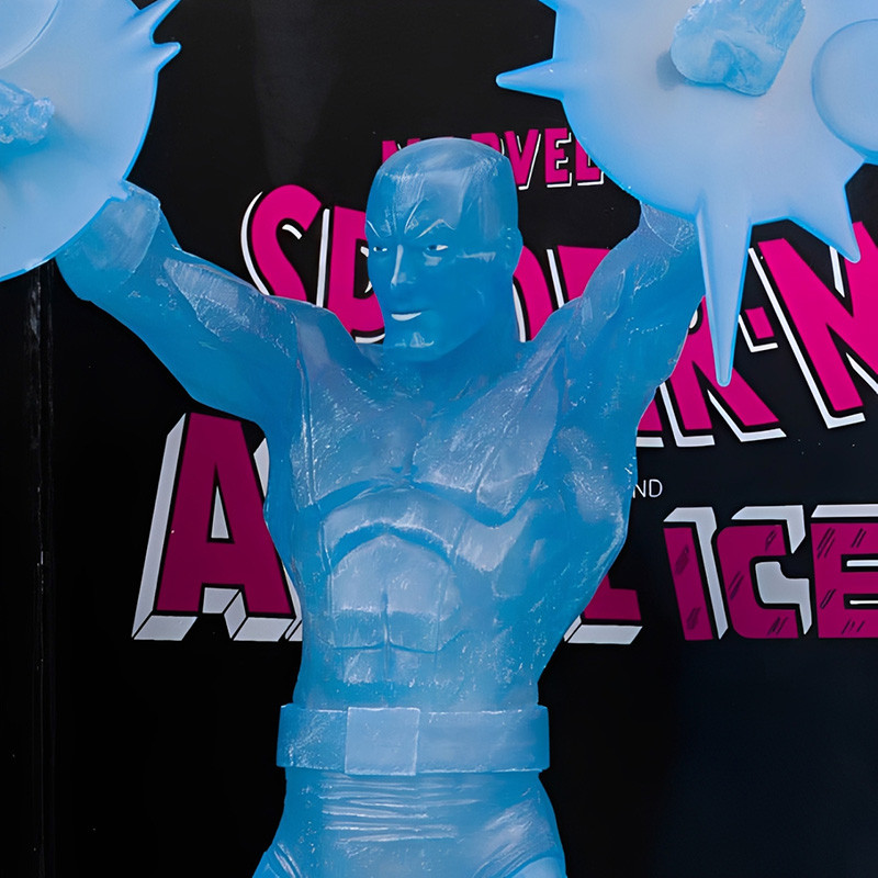 MARVEL Iceman Marvel Tales 229 Red Platinum Edition McFarlane Toys – Figurine