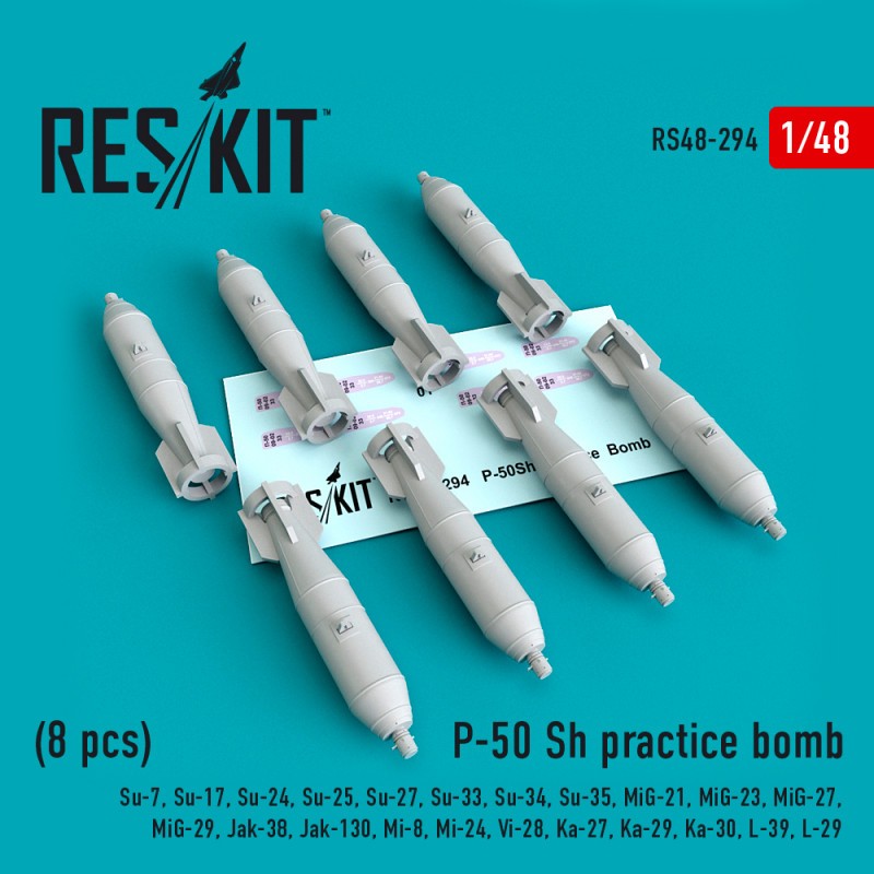 Accessoire Bombe d'entraînement P-50 SH (8 pièces)