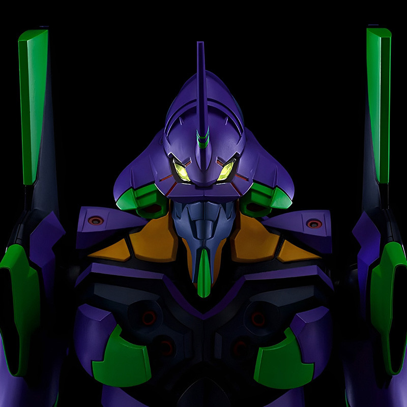 Maquette – EVANGELION Evangelion Test Type-01 Dx-Scale Luminous Set Edition Moderoid Good Smile Company