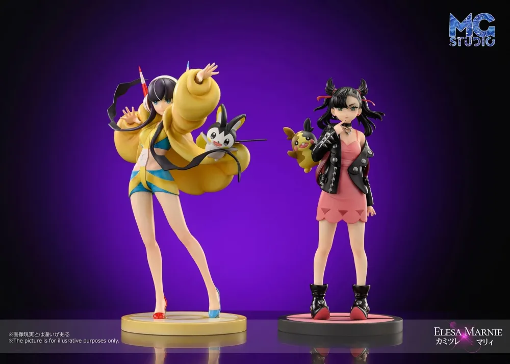 [PREORDER] 1/20 Scale World Figure [MG] – Elesa & Marnie