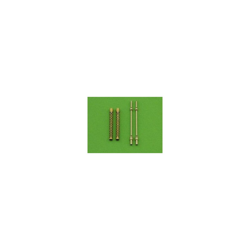 Accessoire Mitrailleuse italienne Breda SAFAT canons 7,7mm (2pcs)