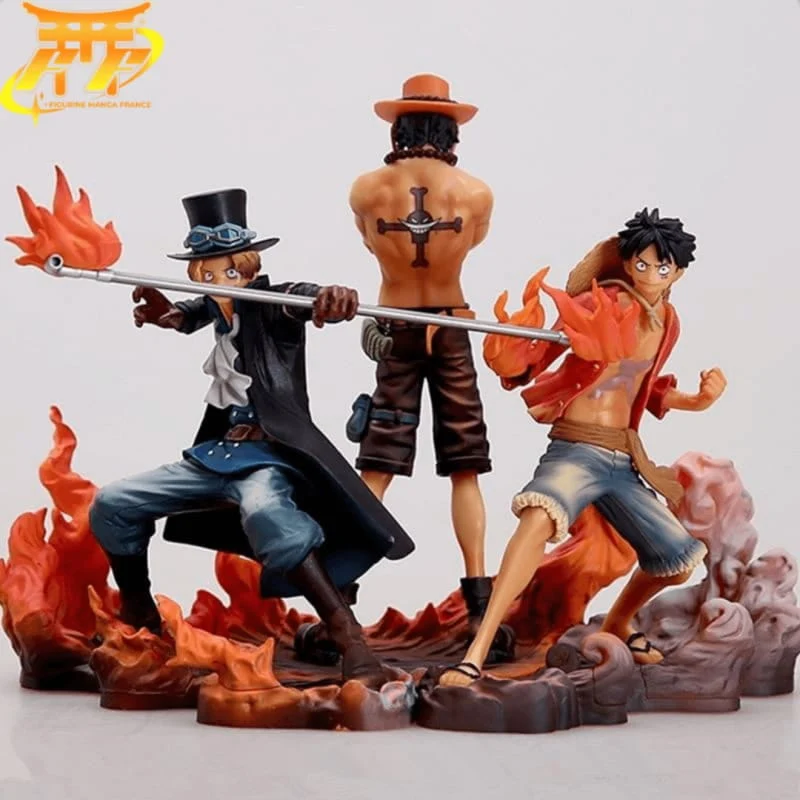 Figurine Luffy, Ace et Sabo - One Piece™