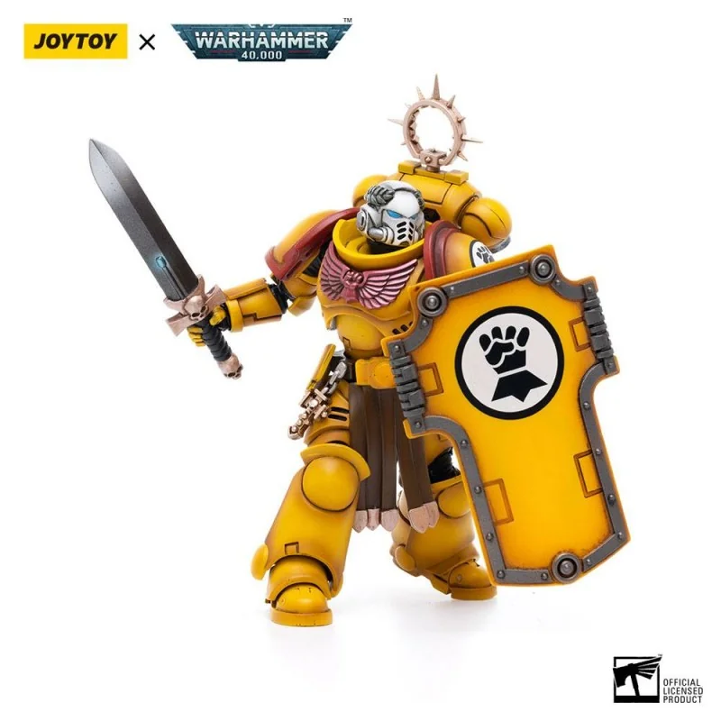 Warhammer 40k figurine 1/18 Imperial Fists Veteran Brother Thracius 12 cm