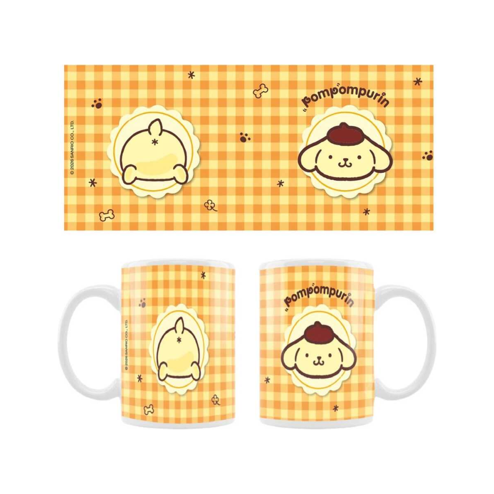 Sanrio mug Pompompurin Squishy Cute Purin 01