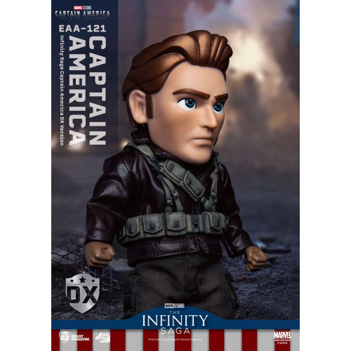 Captain America: The First Avenger figurine Egg Attack Action Captain America DX Version 17 cm - Beast Kingdom