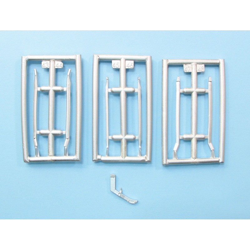 Accessoire Fokker Dr. I Landing Gear Struts (conçu pour être utilisé avec les kits Meng Model)