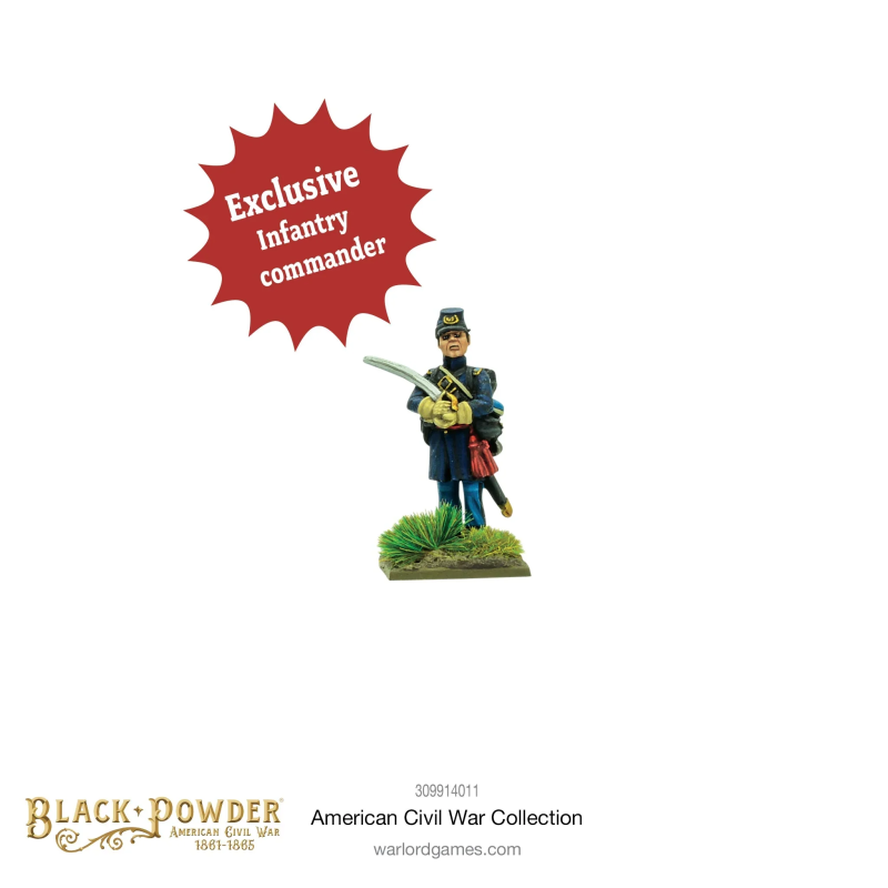 Jeu de figurine ACW Officer in Frock Coat A
