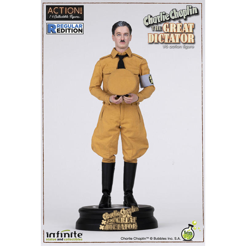 Figurine Charlie chaplin great dictator 1/6 reg.