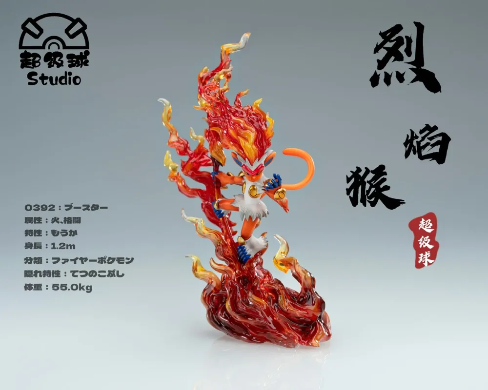 [PREORDER] 1/20 Scale World Figure [SUPER BALL] – Infernape