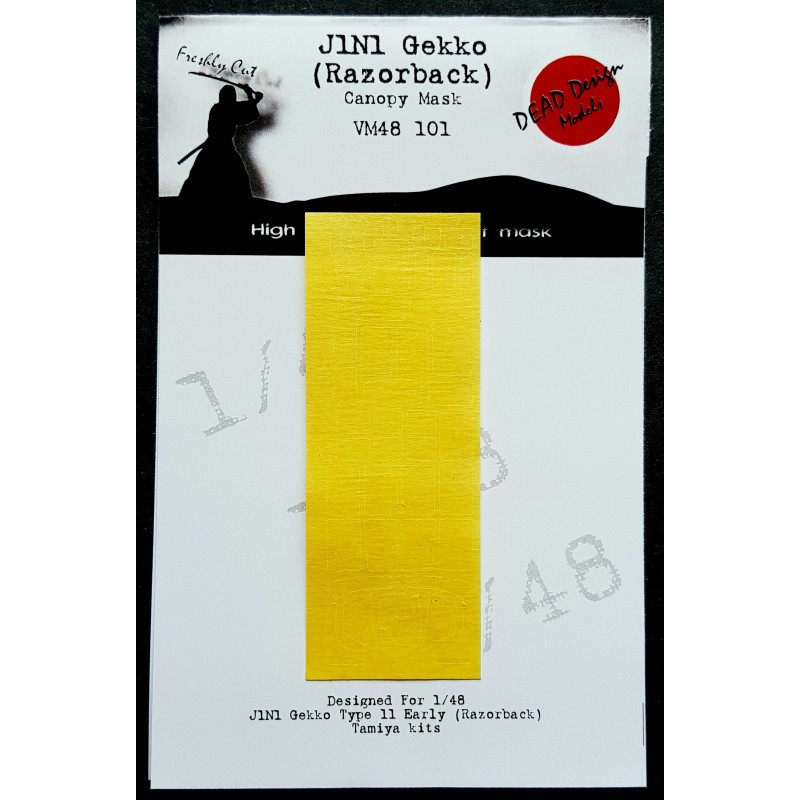Accessoire Nakajima J1N1 Gekko (Razorback) (conçu pour être utilisé avec les kits Hasegawa)