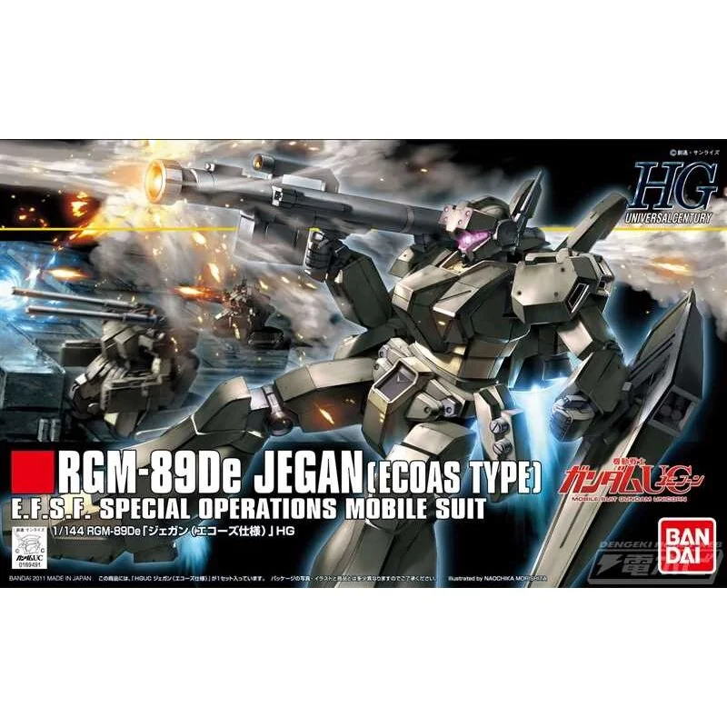 Gunpla Hguc 1/144 jegan type echos