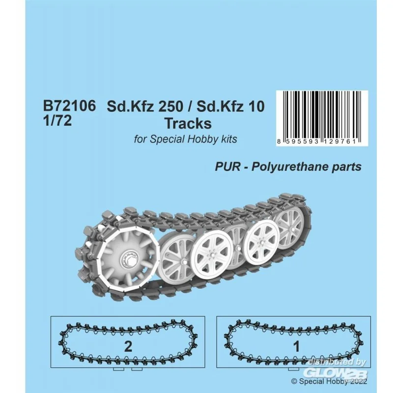 Accessoire Sd.Kfz 250 Pistes