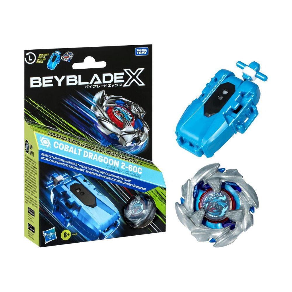 Figurine BEYBLADE X - Deluxe String Launcher Dragoon