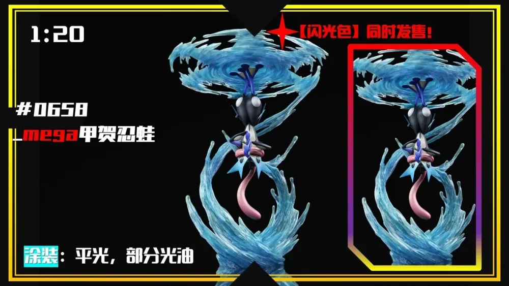 [PREORDER] 1/20 Scale World Figure [SXG] – Mega Greninja