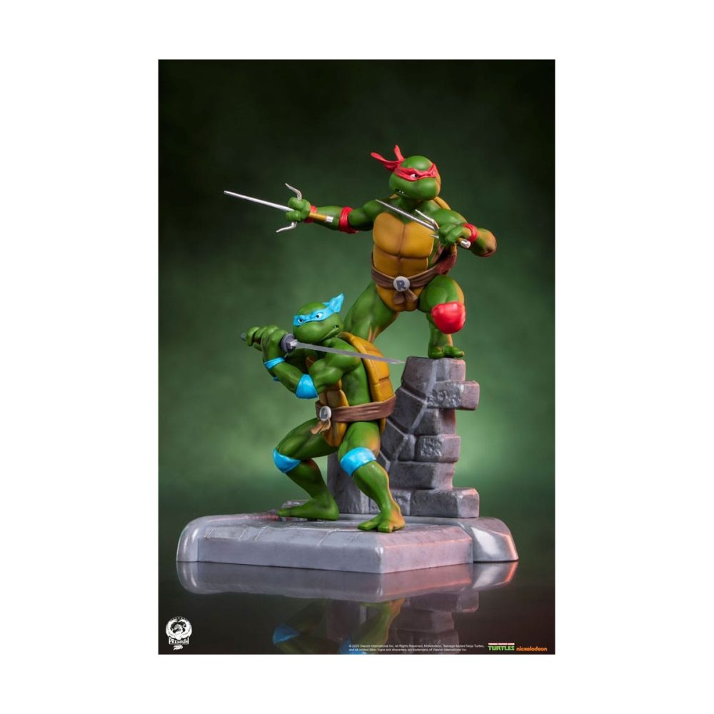 Tortues Ninja Pack 4 Statuette Sabretooth