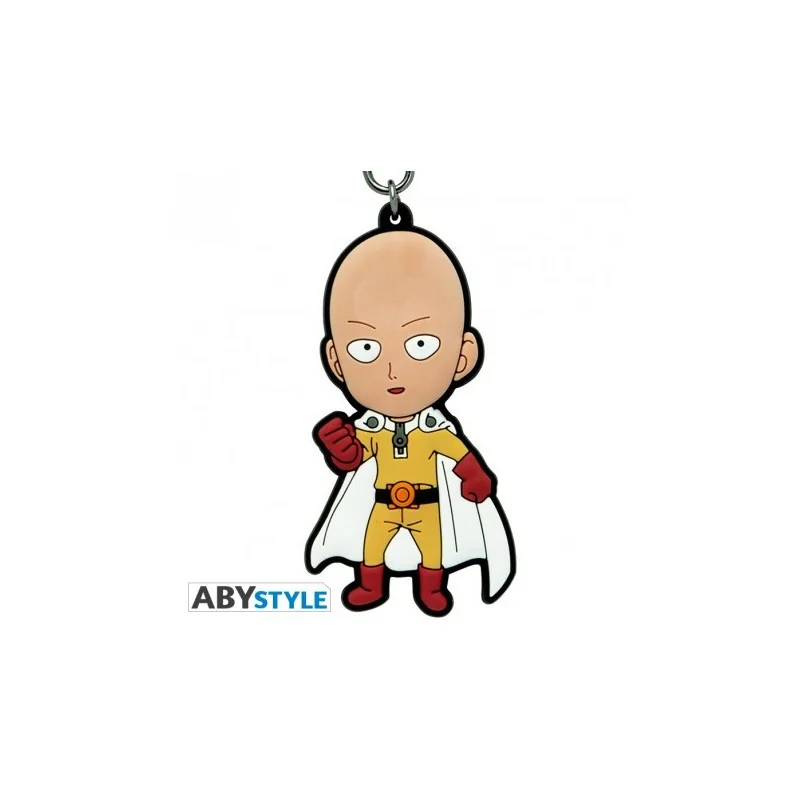 ONE PUNCH MAN - Porte-clés PVC Saitama SD