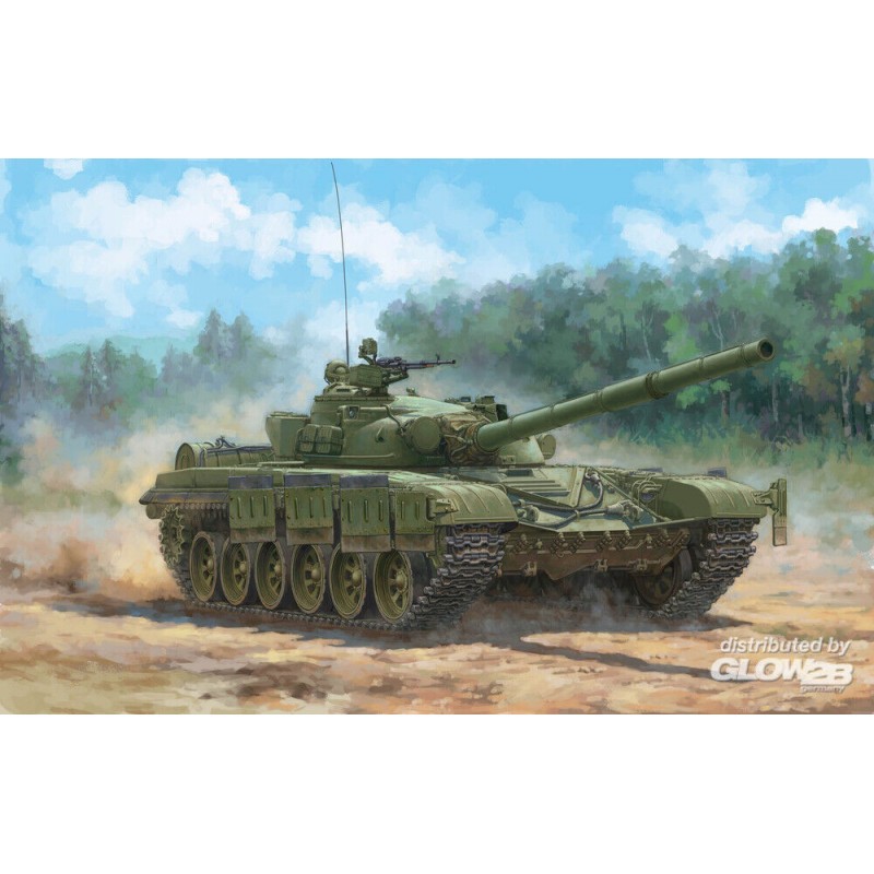 Maquette Obj.172 soviétique T-72 Ural