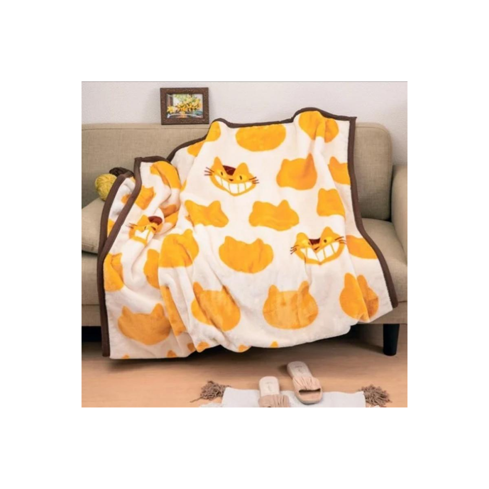 MON VOISIN TOTORO - Chatbus - Grande Couverture 200x140cm