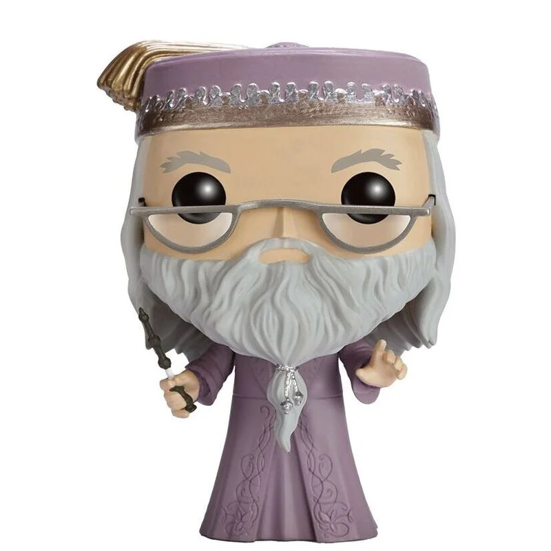 Figurine Pop Harry Potter POP! Movies Vinyl figurine Dumbledore with Wand 9 cm