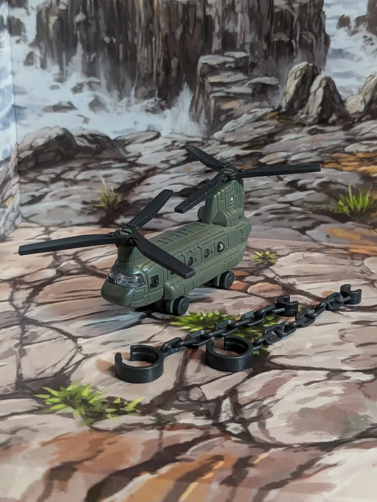 Helicopter (~9cm) – Jurassic World Terraventure Ts01 – Blokees
