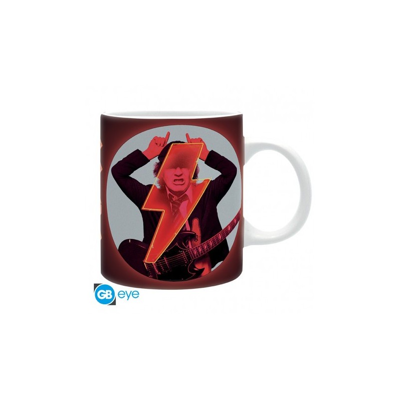 AC/DC - Mug - 320 ml - Angus - subli- avec boîte