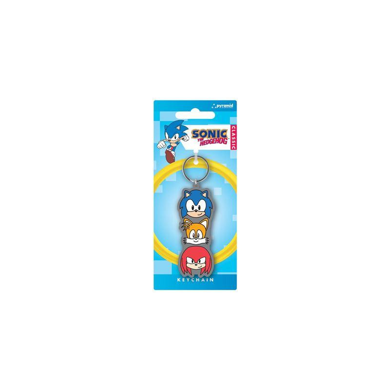 SONIC - Trio Stack - Porte-clés en PVC