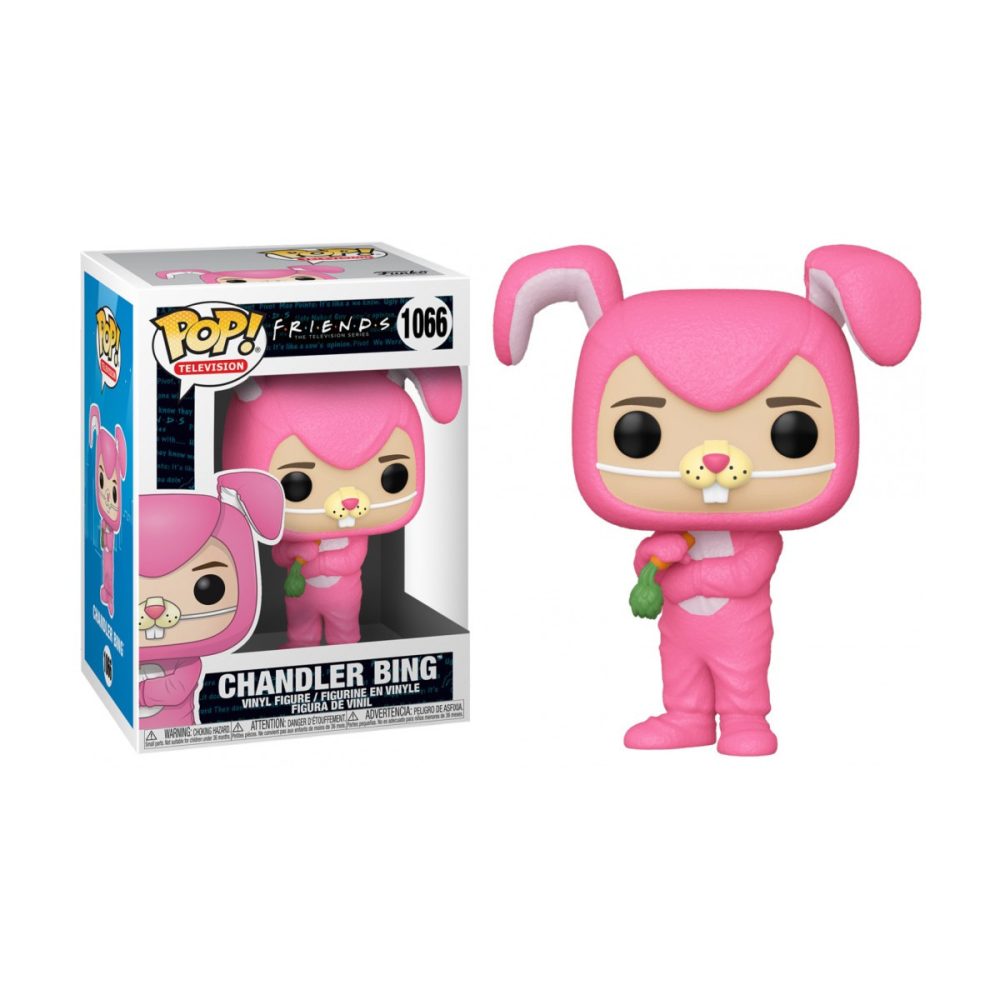 Funko POP! Friends - Chandler Bing Lapin Rose
