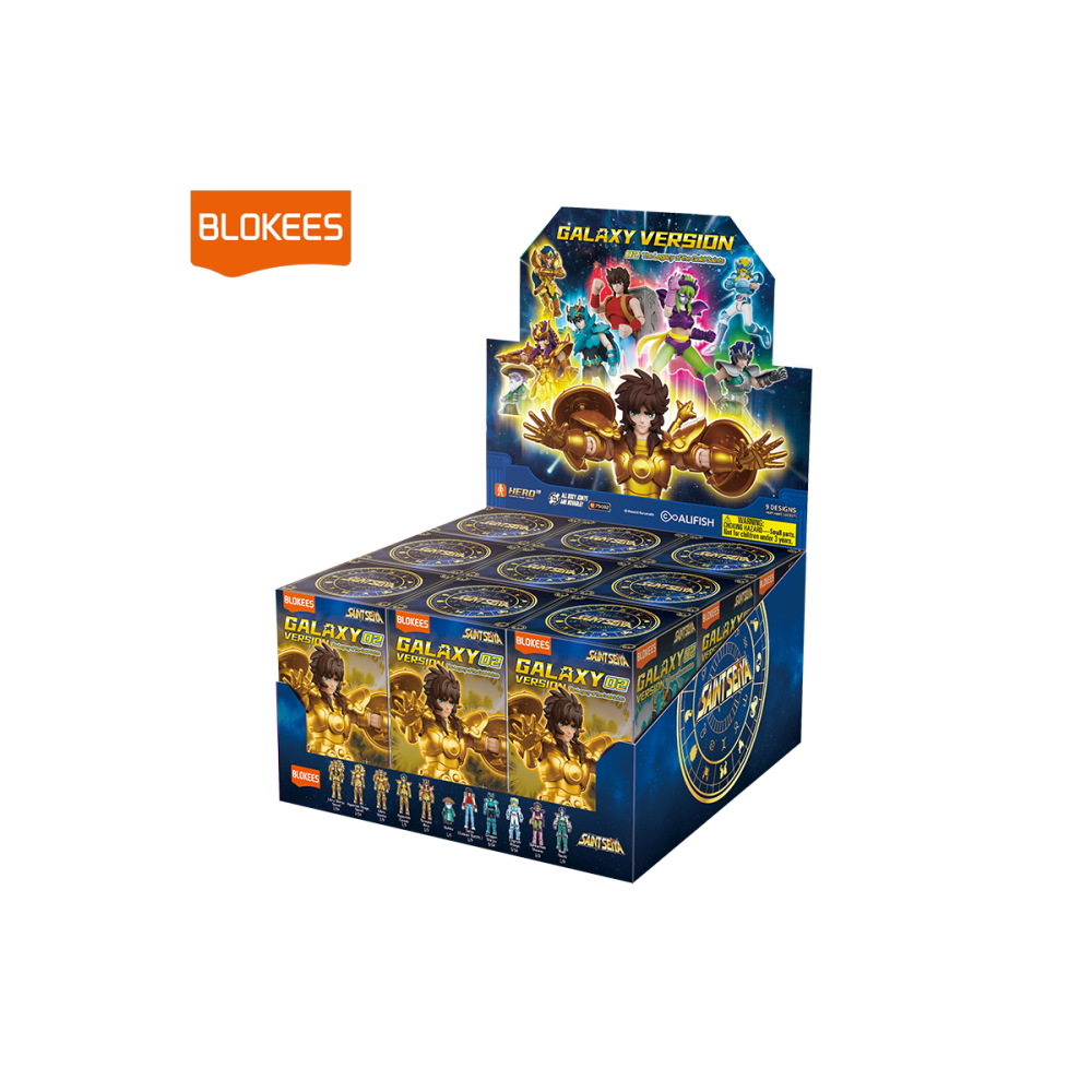 Figurine Pop Saint Seiya Blokees Saint Seiya Galaxy Version 02 assortiment 9pcs