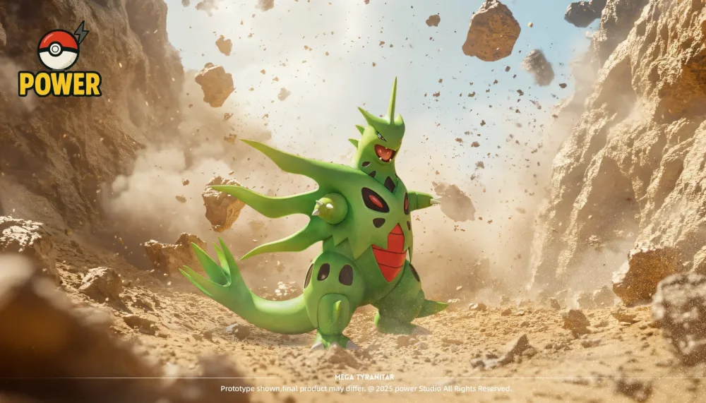 [PREORDER] 1/20 Scale World Figure [POWER] – Mega Tyranitar