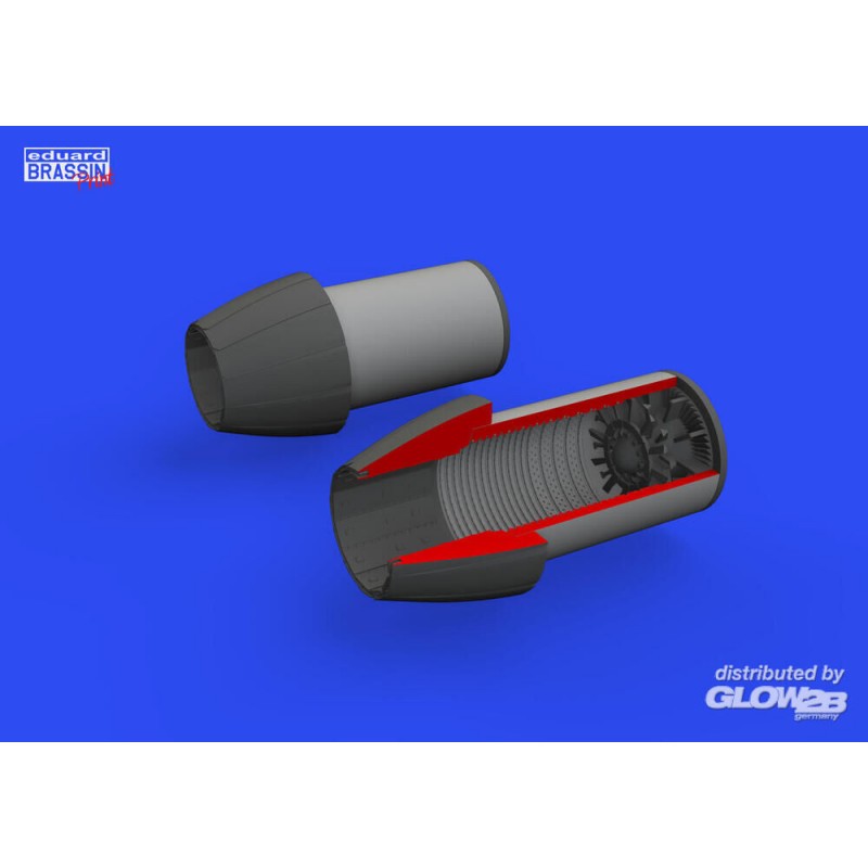 Accessoire F/A-18E,F buses d'échappement PRINT pour MENG