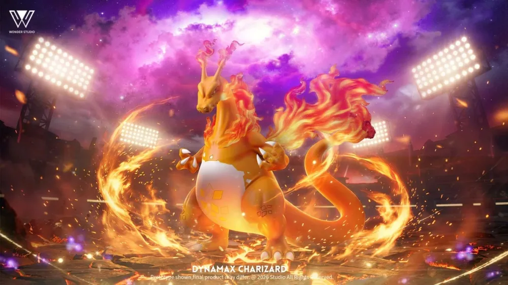 [PREORDER] 1/100 Scale Figure [WONDER] – Gigantamax Charizard