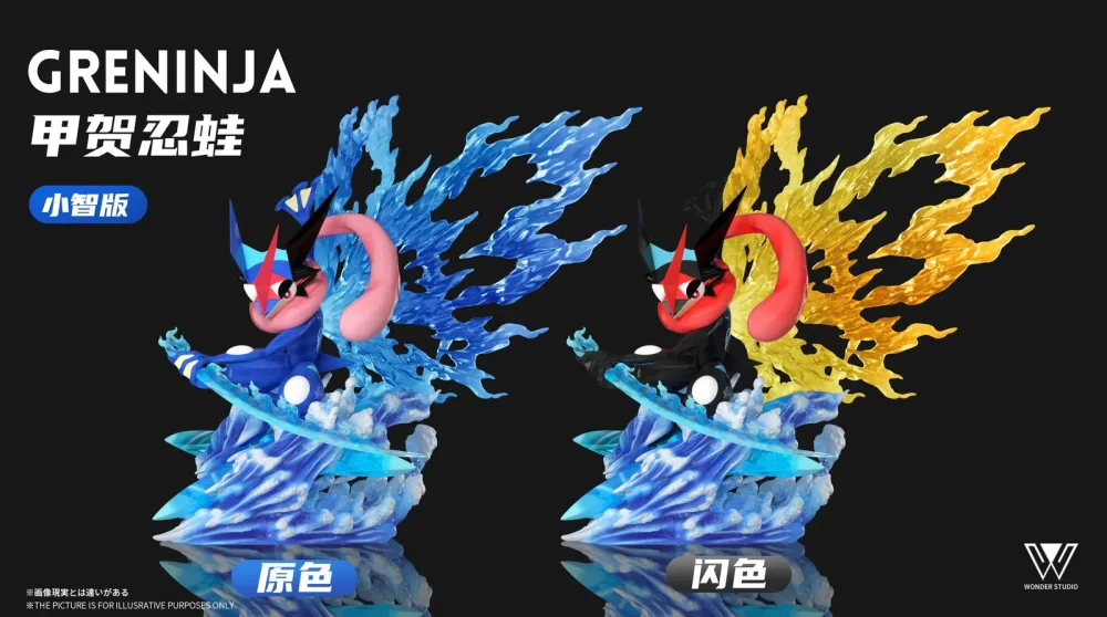 [IN STOCK] 1/20 Scale World Figure [WONDER] – Greninja