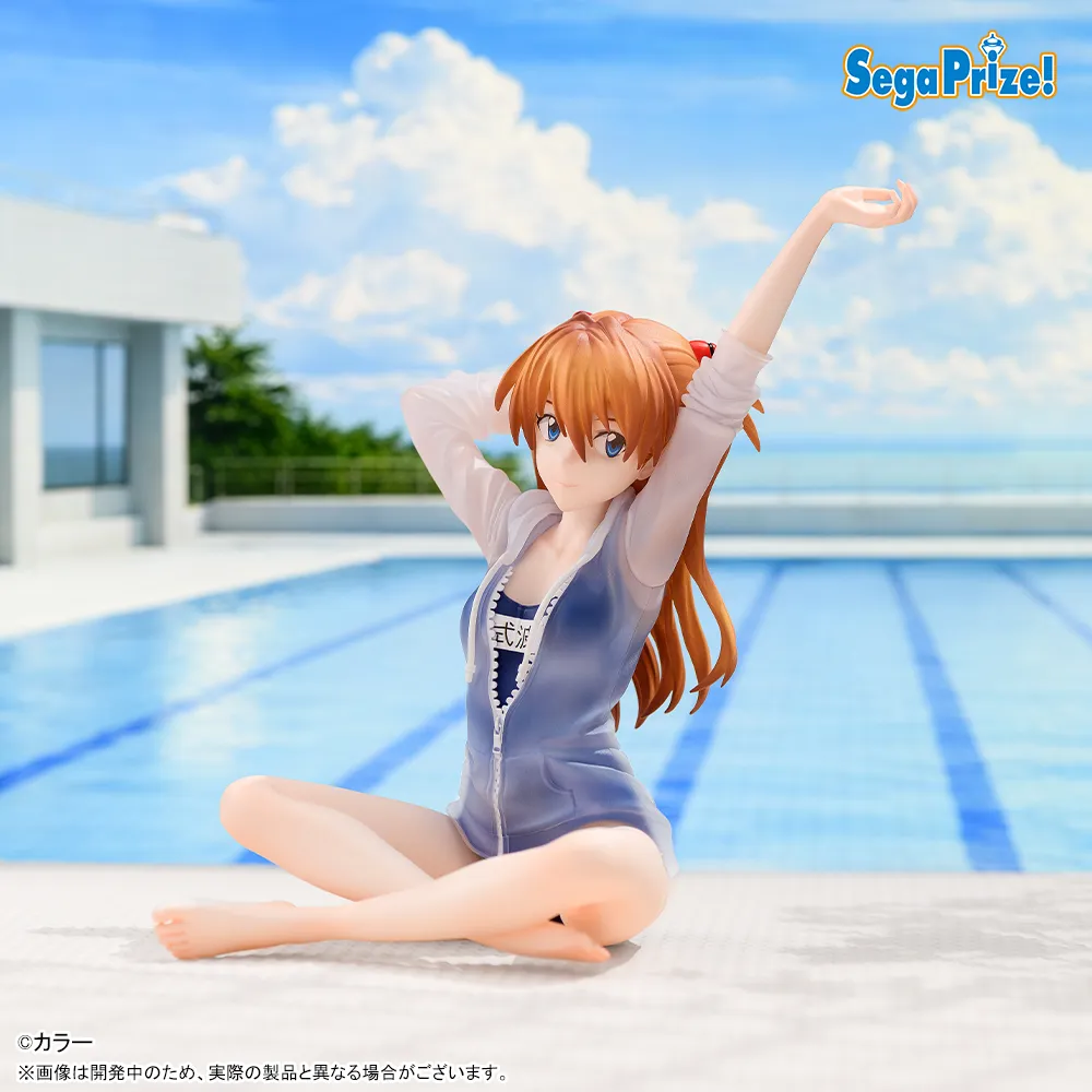 Evangelion: 3.0 You Can Not Yumemirize - Asuka Shikinami Langley Figure - School Swimsuit Ver