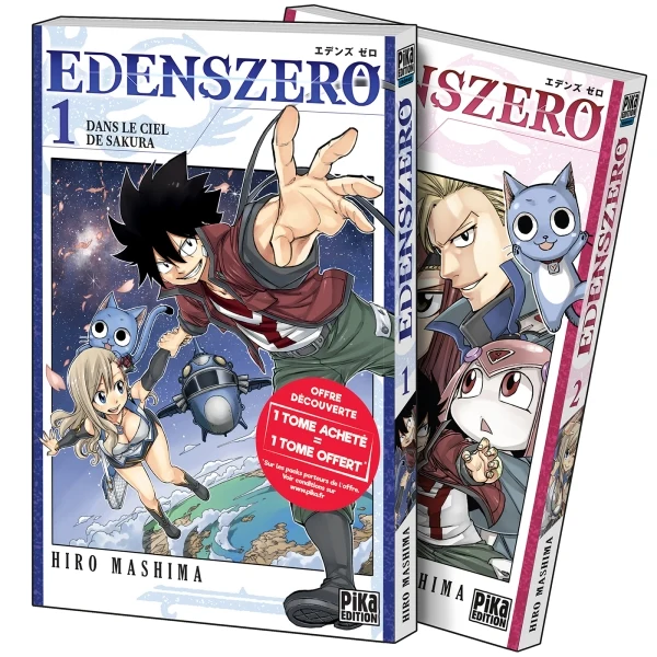 Edens Zero - Tome 01 & 02 (Offre Pika Éditions 1 Tome Acheté = 1 Tome Offert)