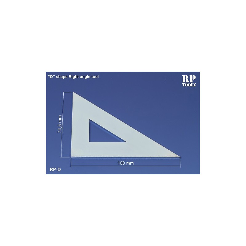 Angle droit en forme de d
