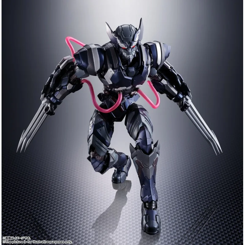 Figurine Venom symbio wolverine tech-on avengers