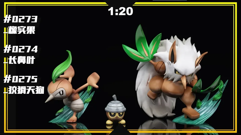 [PREORDER] 1/20 Scale World Figure [SXG] – Seedot & Nuzleaf & Shiftry
