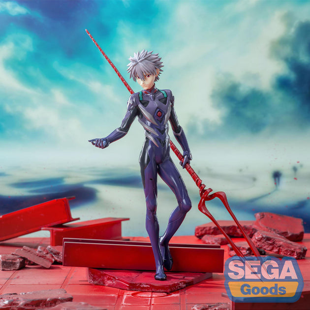Evangelion : 3.0+1.0 - Thrice Upon a Time - Figurine - Kaworu Nagisa - Spear of Longinus - Luminasta