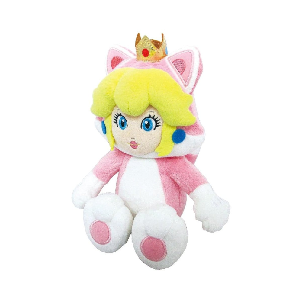 Super Mario peluche Cat Peach 22 cm