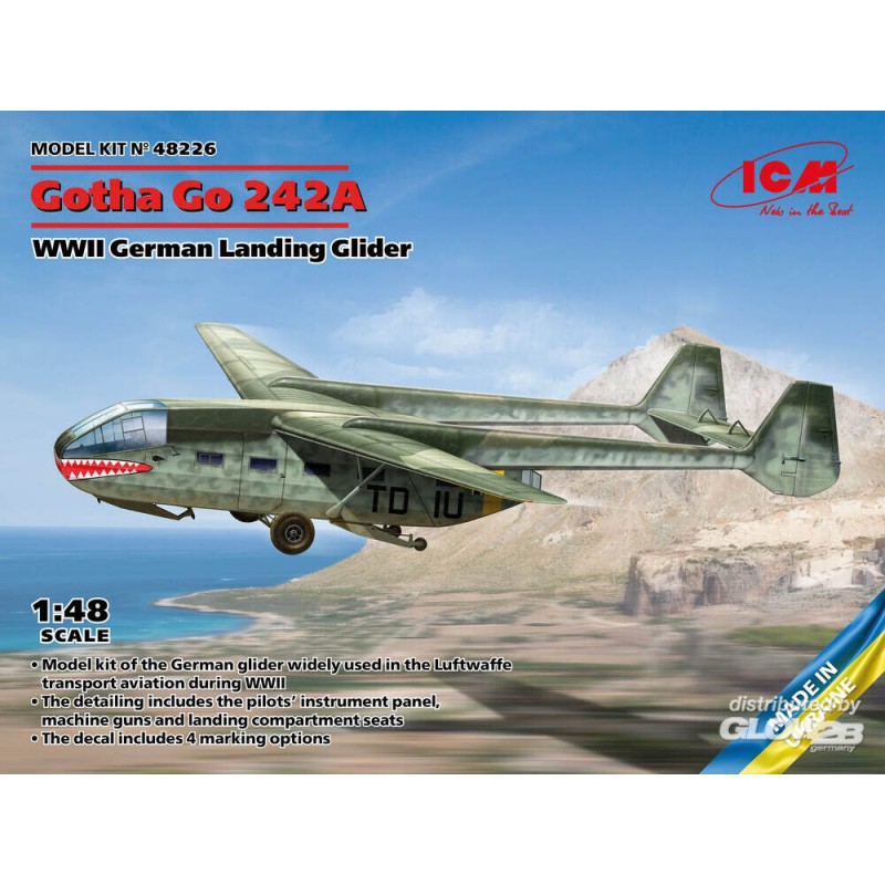Accessoire Gotha Go 242A, planeur d'atterrissage allemand de la Seconde Guerre mondiale