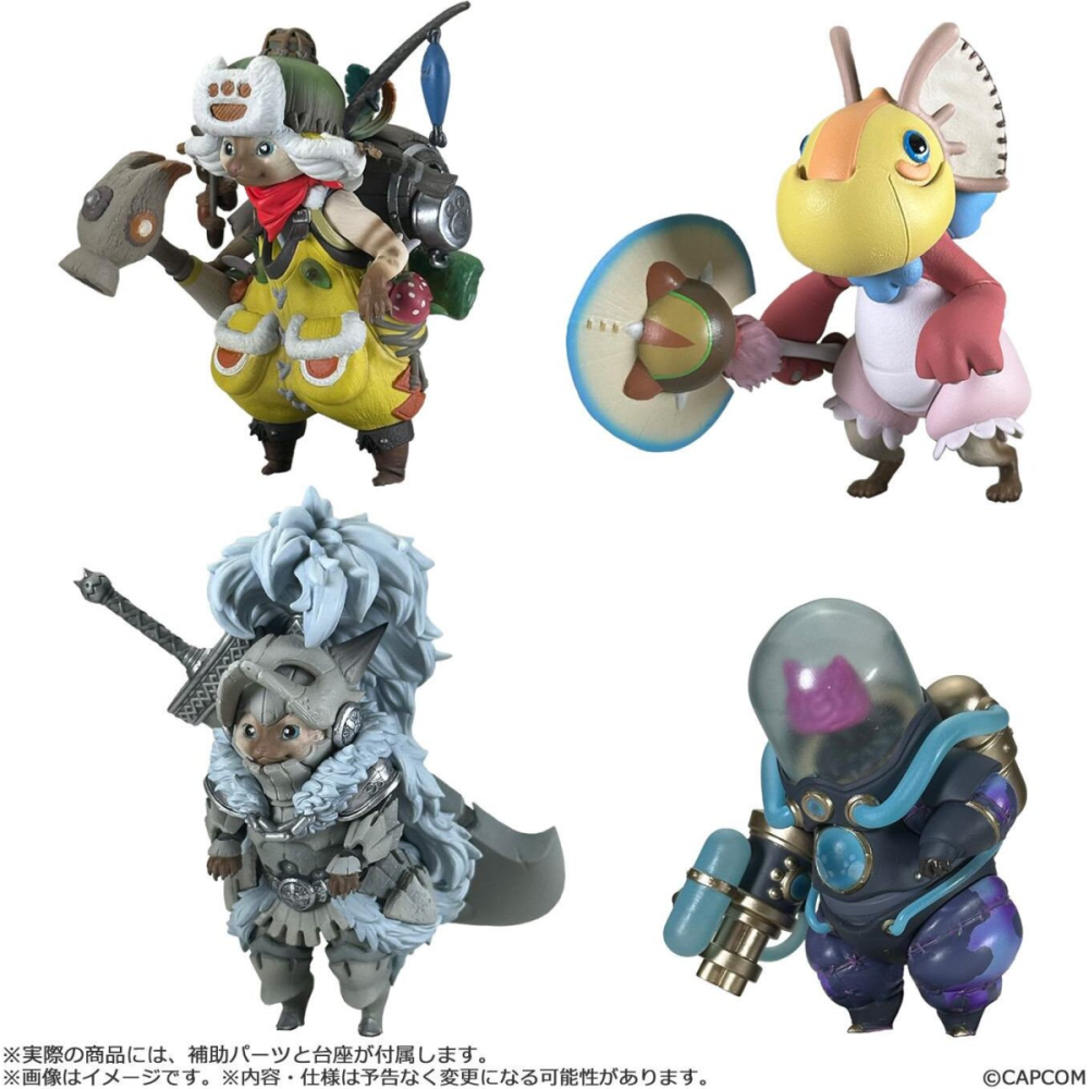 Figurine Monster Hunter Capcom Figure Builder Standard Model Plus Palico Vol 1 (4