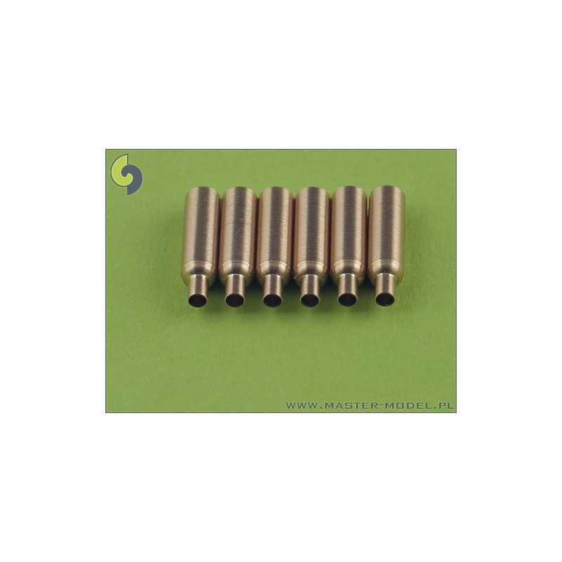Carénages Curtiss P-40E/P-40N avec tubes de soufflage pour Browning .50cal (6pcs)